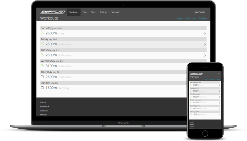 Schedule up to 2 weeks of swimming workouts